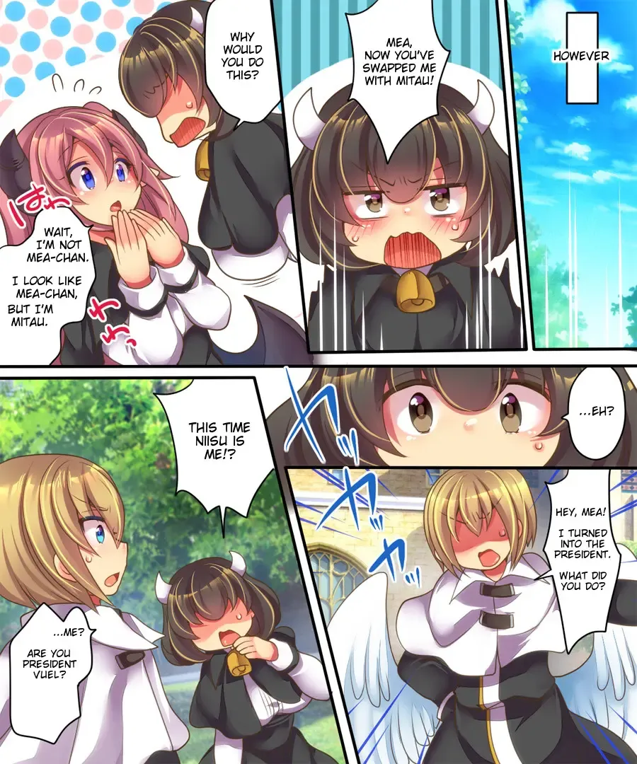 [Reitou Mikan] Soshite Tenshi-kun to Succubus-chan wa Irekawaru | Angel-kun and Succubus-chan are Swapped Fhentai - Page 33