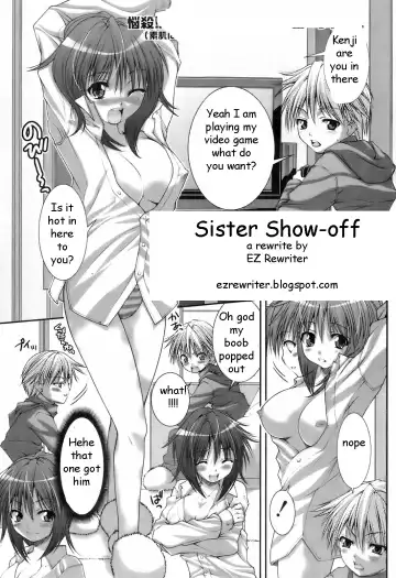 [Yoshida Inuhito] Sister Show-off - Fhentai.net