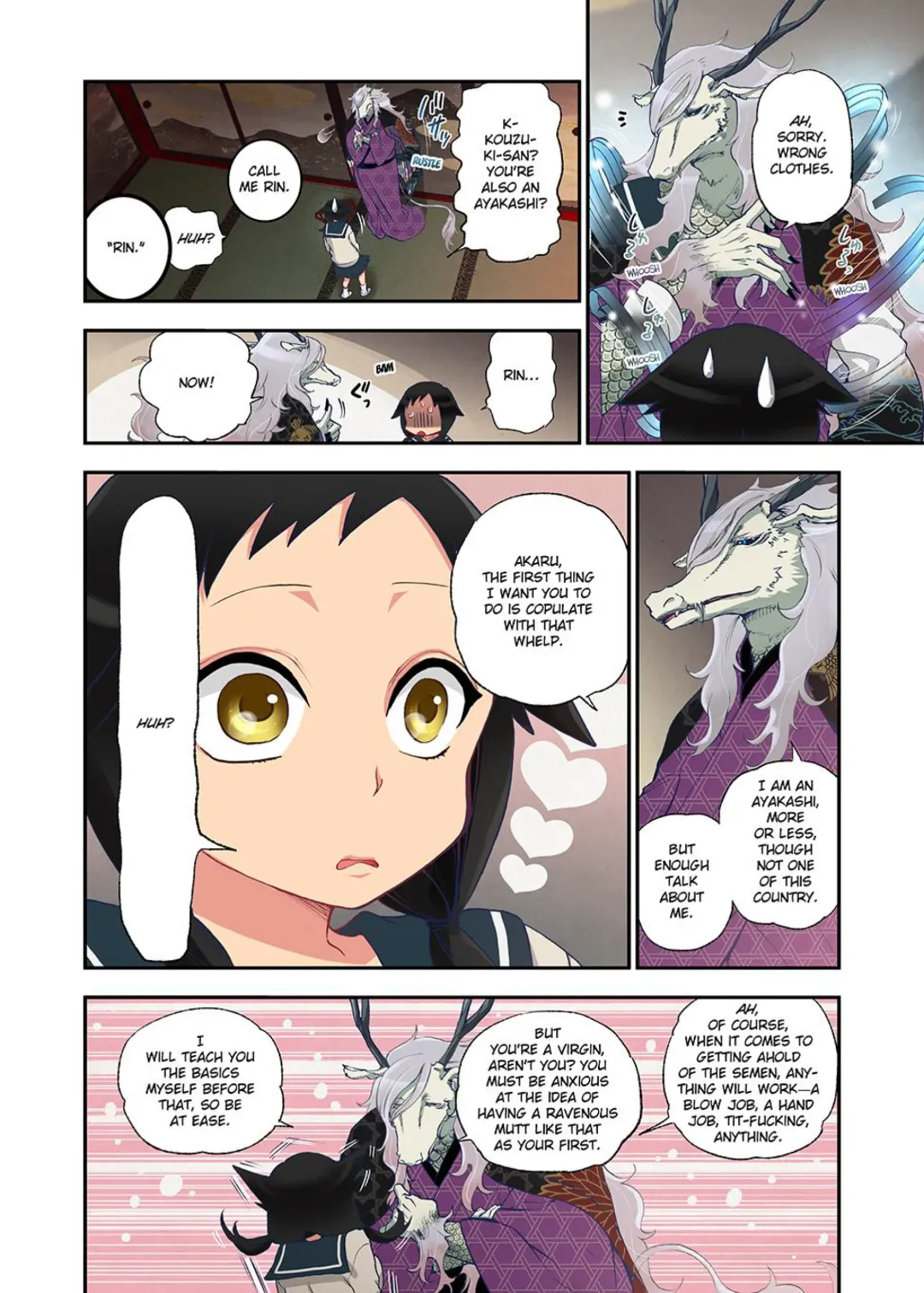 [Satou Saori] Onaka ni Ippai, Ayakashi no Tane Vol. 1 | Spirits Overflowing Within Me Vol. 1 (decensored) Fhentai - Page 14