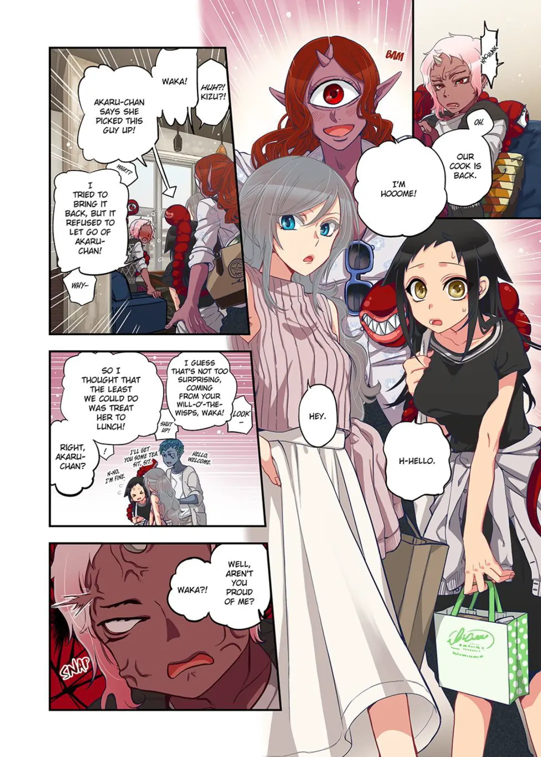 [Satou Saori] Onaka ni Ippai, Ayakashi no Tane Vol. 2 | Spirits Overflowing Within Me Vol. 2 (decensored) Fhentai - Page 43