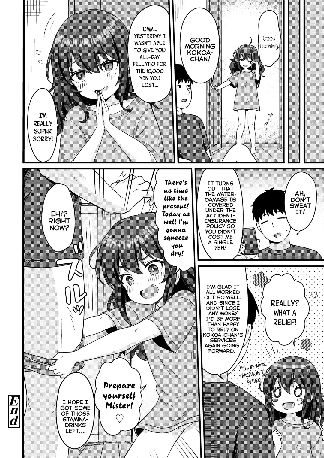 [Momosawa] Kokoa-chan no Otetsudai | Kokoa-chan's Helpful-Services Fhentai - Page 18