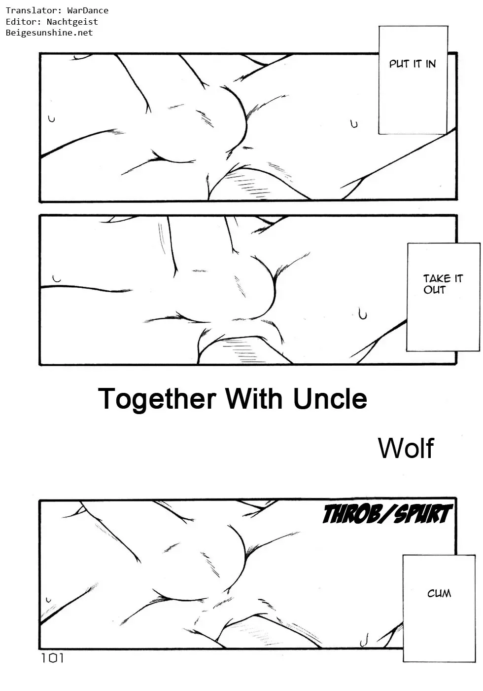 [Wolf] Oji-san to Issho | Together with Uncle Fhentai.net - Page 1