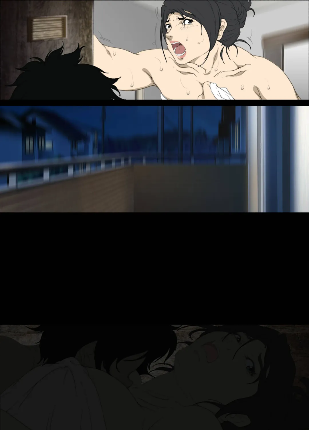 [Junk Kameyoko] Seieki Mamire no Tansu no Naka ni Tojikomerareta Zenra Oyako no Nurunuru Micchaku Kinshinsoukan Fhentai - Page 42