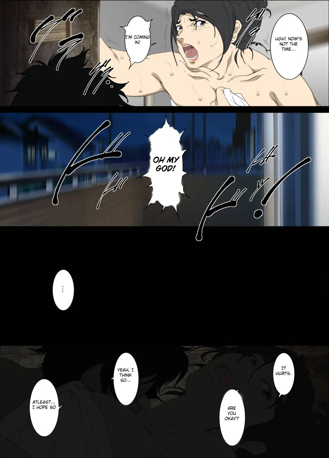 [Junk Kameyoko] Seieki Mamire no Tansu no Naka ni Tojikomerareta Zenra Oyako no Nurunuru Micchaku Kinshinsoukan Fhentai - Page 8