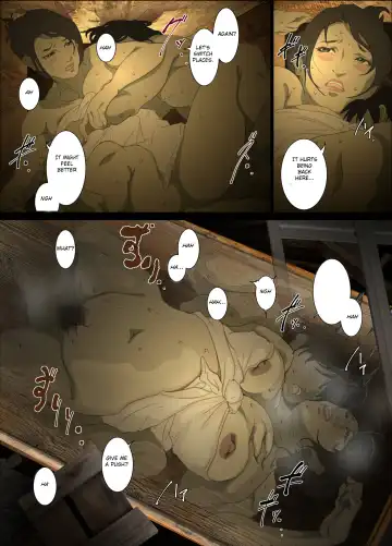 [Junk Kameyoko] Seieki Mamire no Tansu no Naka ni Tojikomerareta Zenra Oyako no Nurunuru Micchaku Kinshinsoukan Fhentai - Page 14