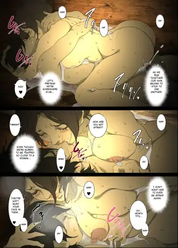 [Junk Kameyoko] Seieki Mamire no Tansu no Naka ni Tojikomerareta Zenra Oyako no Nurunuru Micchaku Kinshinsoukan Fhentai - Page 23