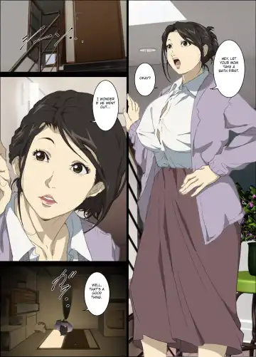 [Junk Kameyoko] Seieki Mamire no Tansu no Naka ni Tojikomerareta Zenra Oyako no Nurunuru Micchaku Kinshinsoukan Fhentai - Page 3