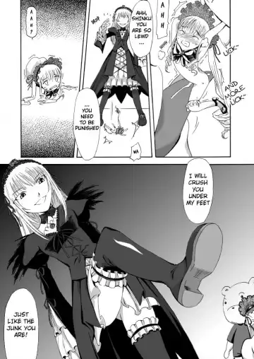 Rozen Maiden - Suigintou Size Fetish Doujin Fhentai - Page 5