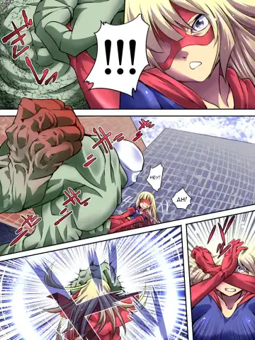 Superheroine Yuukai Ryoujoku - Superheroine in Distress Fhentai.net - Page 14