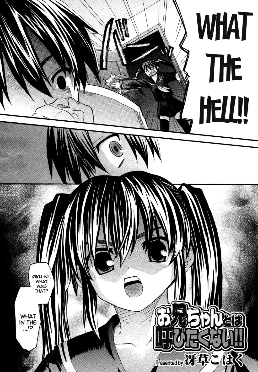 [Saegusa Kohaku] Oniichan To Wa Yobitakunai!! Ch01-03 Fhentai - Page 2