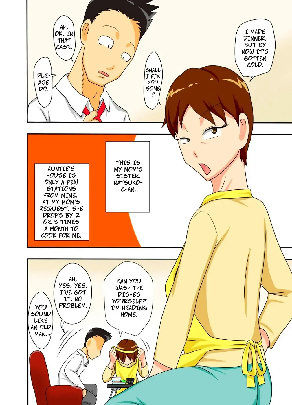 [Dt Hone] Aunt Visiting Nephew Fhentai - Page 2