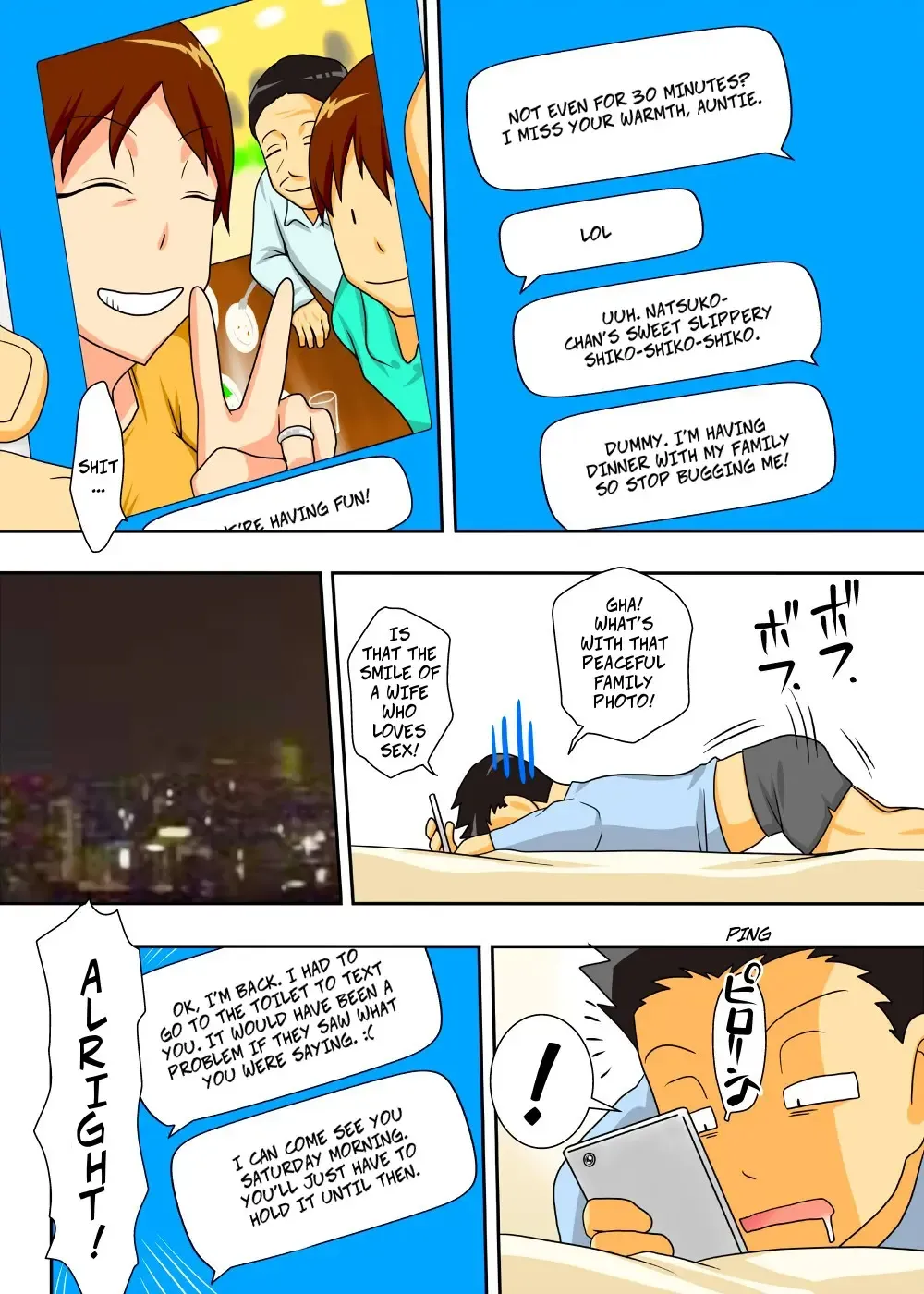 [Dt Hone] Aunt Visiting Nephew Fhentai - Page 38