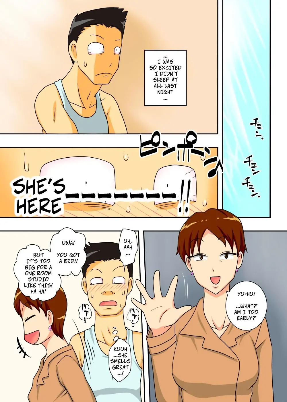 [Dt Hone] Aunt Visiting Nephew Fhentai - Page 40