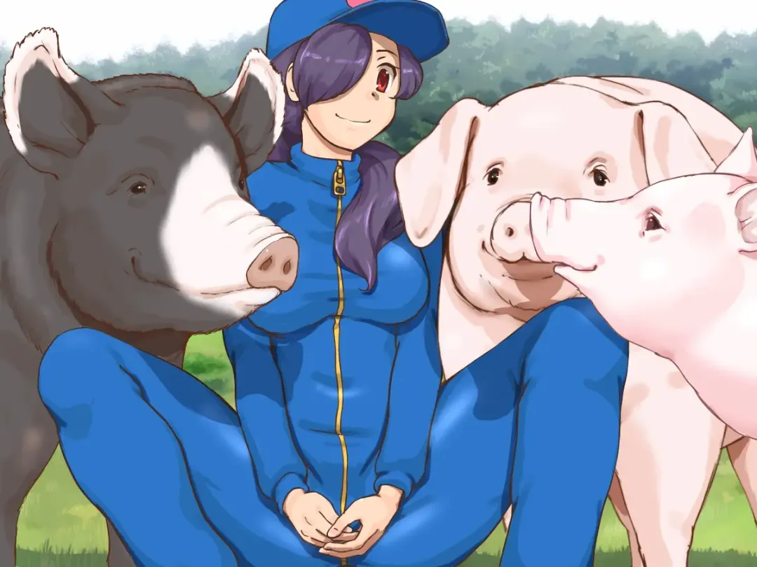 [Mizuiro Megane] Doubutsu Noujou - 3-biki no Kobuta-chan Hen Fhentai - Page 33