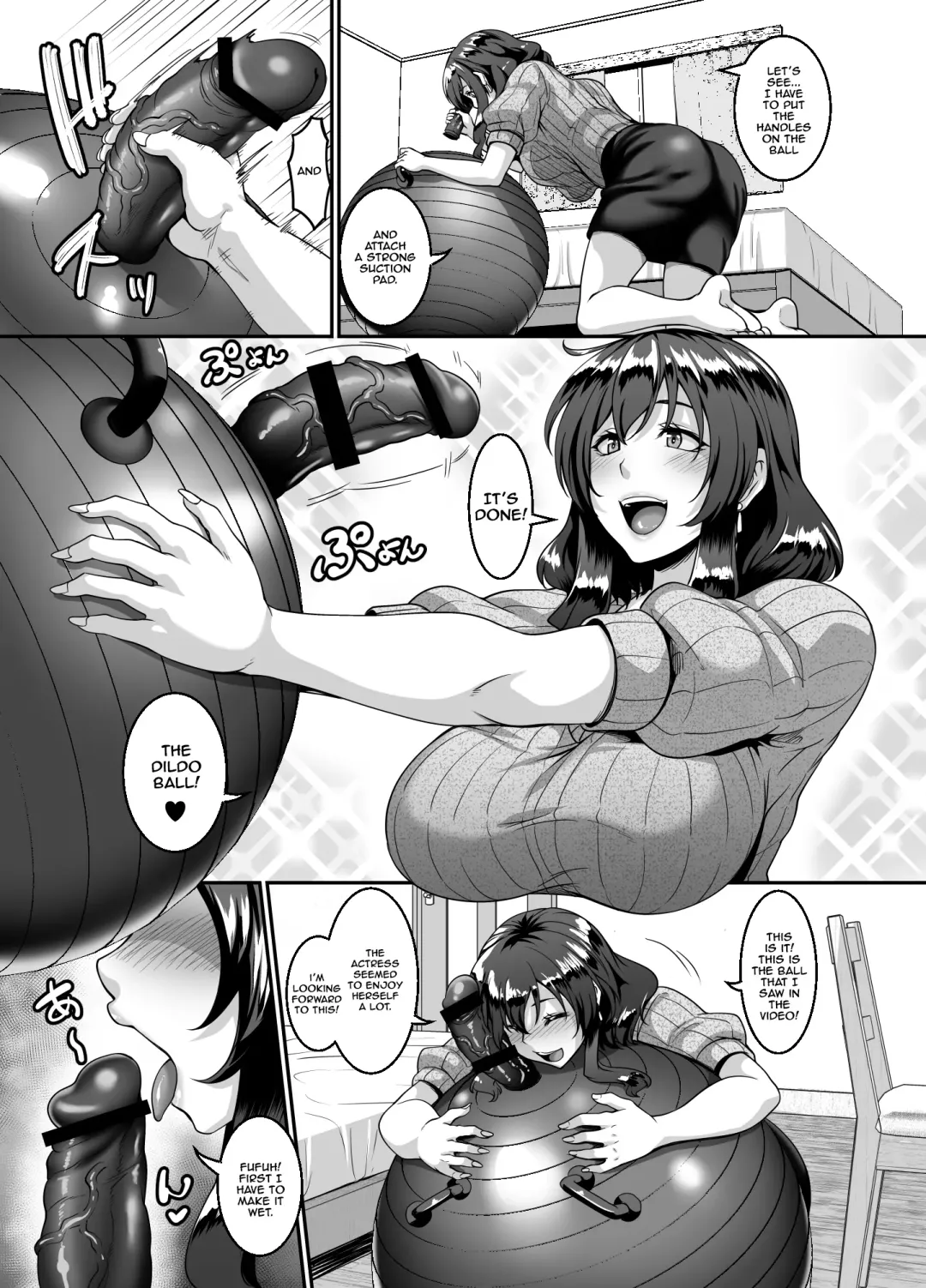 [Kazuhiro] Oku-sama wa Dildo Ball ni Goshuushin Fhentai - Page 6