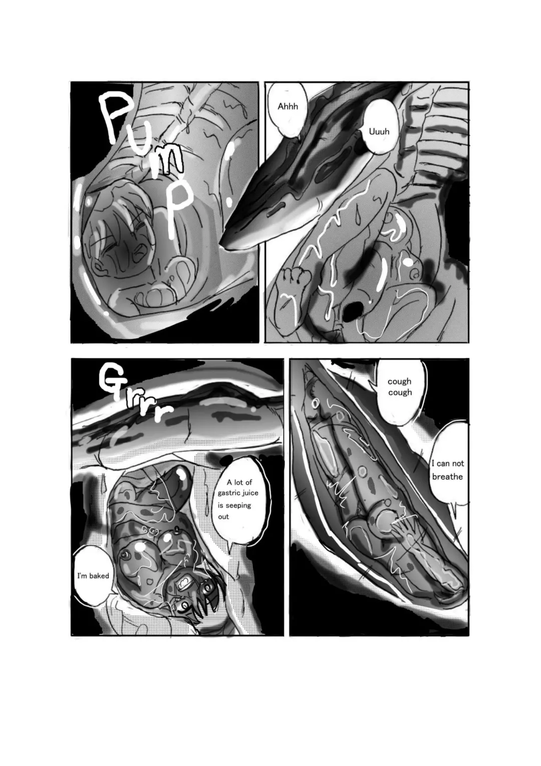 [Stuka] Swallowed Whole vol.2 Waniko + What's Digestion? Fhentai - Page 13