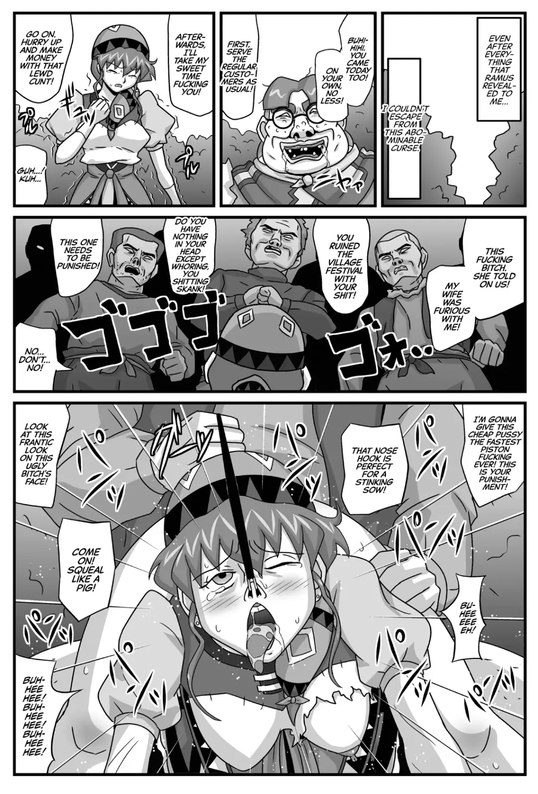 Burg no Benkihime 4 | The Cumdumpster Princess of Burg 4 Fhentai - Page 38