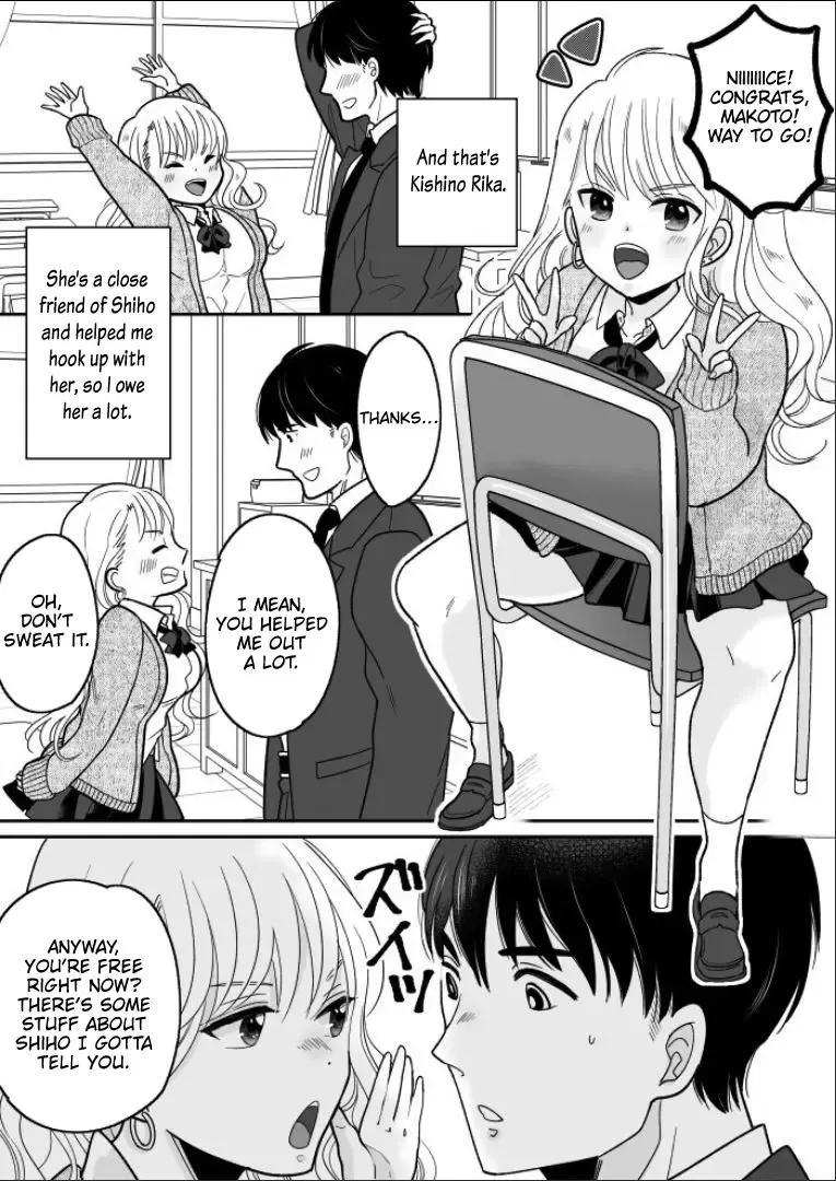 [Minaduki Nanana - Torajima Tao] Kawaii Gal to Karada o Irekaerareta Ore ga Shinyuu to H Suru Hanashi. | A Story About How I Swapped Bodies With a Cute Gal and Fucked My Best Friend. Fhentai.net - Page 5