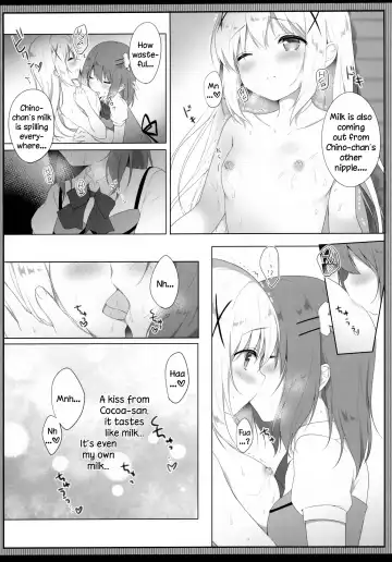 [Amedamacon] Amatoro Chino Milk | Chino's Sweet & Fatty Milk Fhentai - Page 10