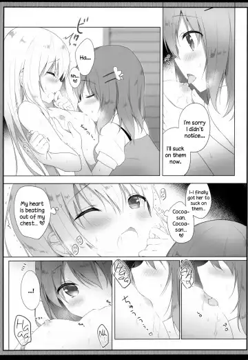 [Amedamacon] Amatoro Chino Milk | Chino's Sweet & Fatty Milk Fhentai - Page 9