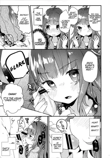 [Kanroame] Zettai Saimin Nante Kakaranai Kuma! | There's Absolutely no way Kuma could be Hypnotized! Fhentai - Page 6