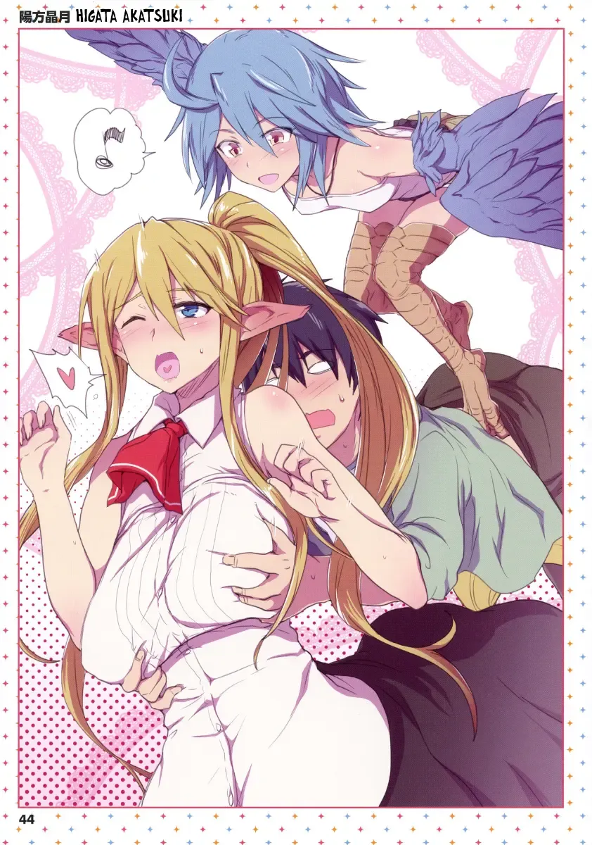 Monster Musume no Iru Nichijou -Everyday Life with Monster Girls- ANOTHER CREATOR VISUAL FAN BOOK Fhentai - Page 44