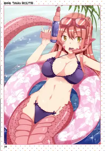 Monster Musume no Iru Nichijou -Everyday Life with Monster Girls- ANOTHER CREATOR VISUAL FAN BOOK Fhentai - Page 34