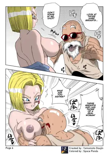 [Yamamoto] 18-gou vs Kame Sennin | Android n18 VS Kamesennin Fhentai - Page 7