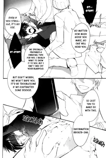 [Asaisai] Izaya Kankin | Izaya's Imprisonment Fhentai.net - Page 10