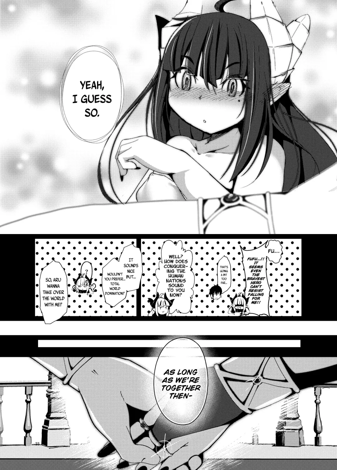 [Nekodel] Yuusha, Ai ni Otsu. | A Hero, Fallen By Love Fhentai.net - Page 33