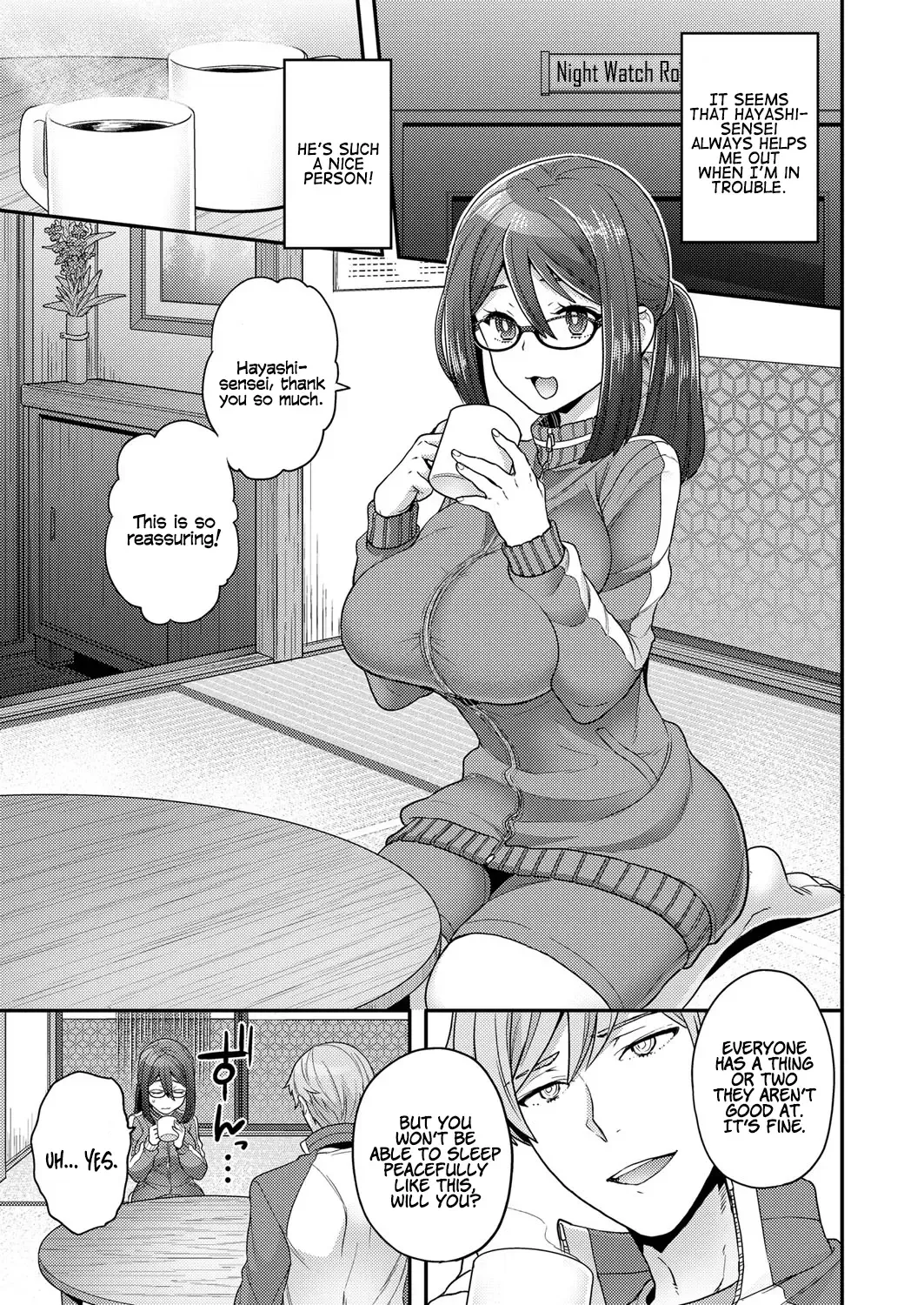 [Yoshiragi] Himitsu no Shukuchoku Touban |  Secret Night Watch Fhentai - Page 5