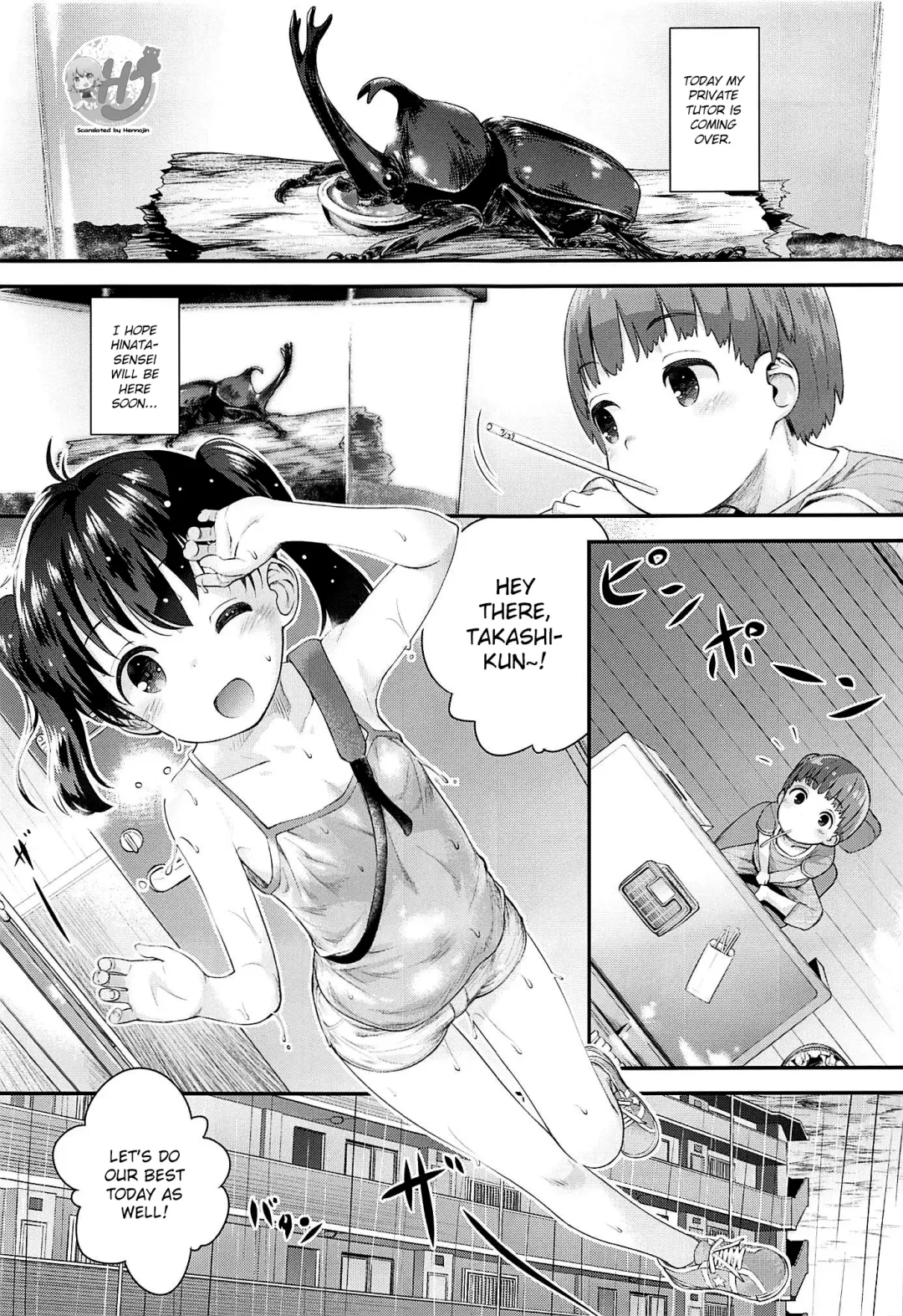 [Kokekokko Coma] Hinata Sensei ga Oshiete ageru! Fhentai - Page 4
