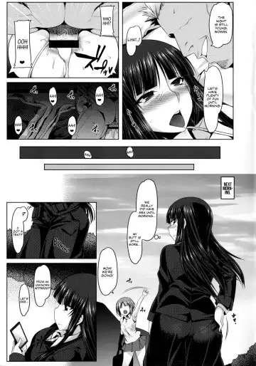 [Namidame] Yoru no Nishizumi-ryuu Uwaki Anal Massage-dou | Nighttime Nishizumi-style Cheating Anal Massage-dou Fhentai - Page 20