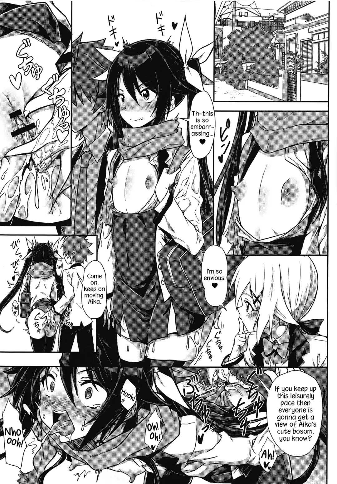 [Yuto] Hinnyuu de Chikubi ga Yowai Aika-san no Ichinichi | A day in the life of the small tittied Aika-san and her sensitive nipples Fhentai - Page 6