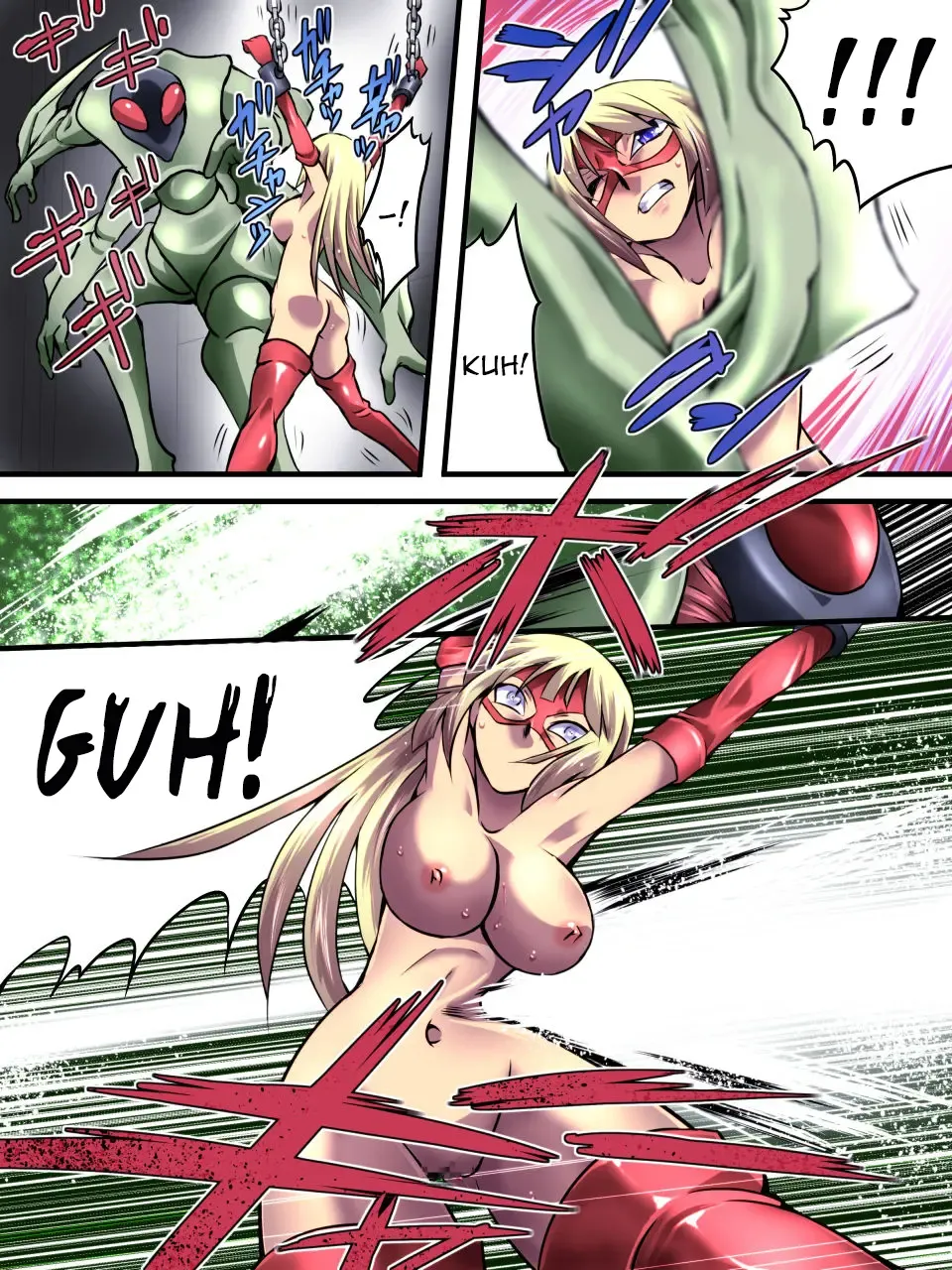 Superheroine Yuukai Ryoujoku - Superheroine in Distress Fhentai - Page 14