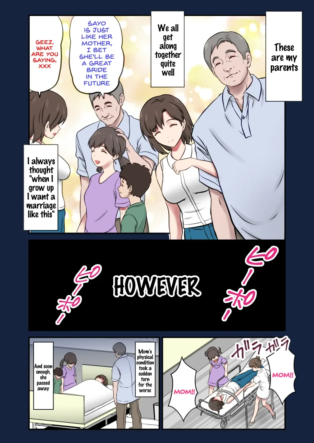 [Shigemiya Kyouhei] Migawari Tsuma -Naki Haha no Kawari ni Chichioya ni Dakareru Musume- Fhentai.net - Page 2