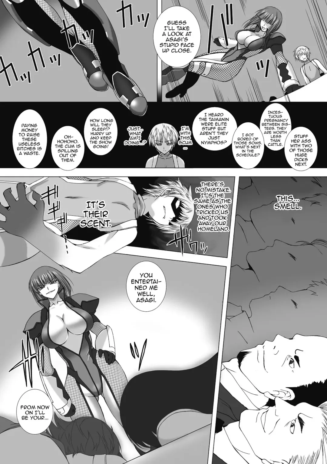 [Takahama Tarou] Taimanin Asagi Chigyaku no Ankoku Yuugi Fhentai.net - Page 159