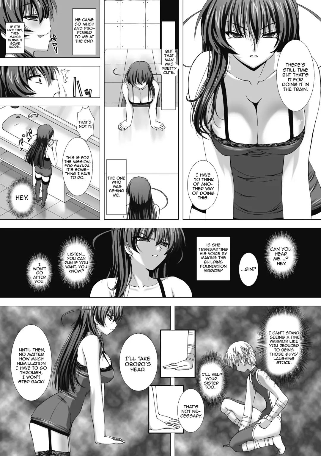 [Takahama Tarou] Taimanin Asagi Chigyaku no Ankoku Yuugi Fhentai.net - Page 65