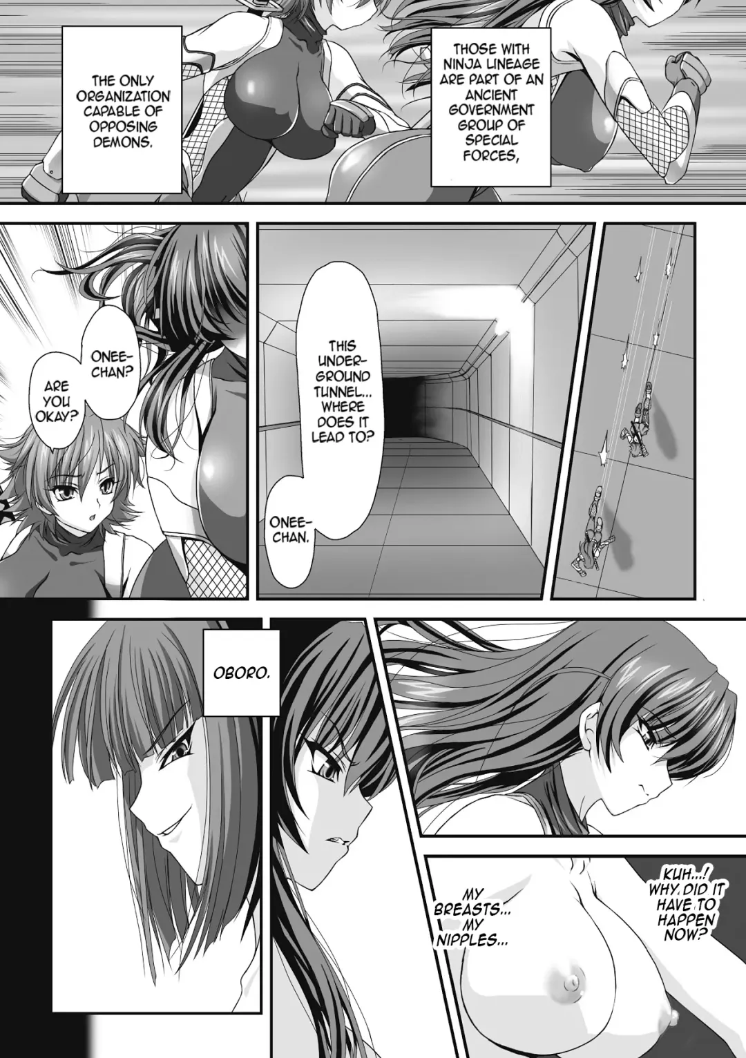 [Takahama Tarou] Taimanin Asagi Chigyaku no Ankoku Yuugi Fhentai.net - Page 9