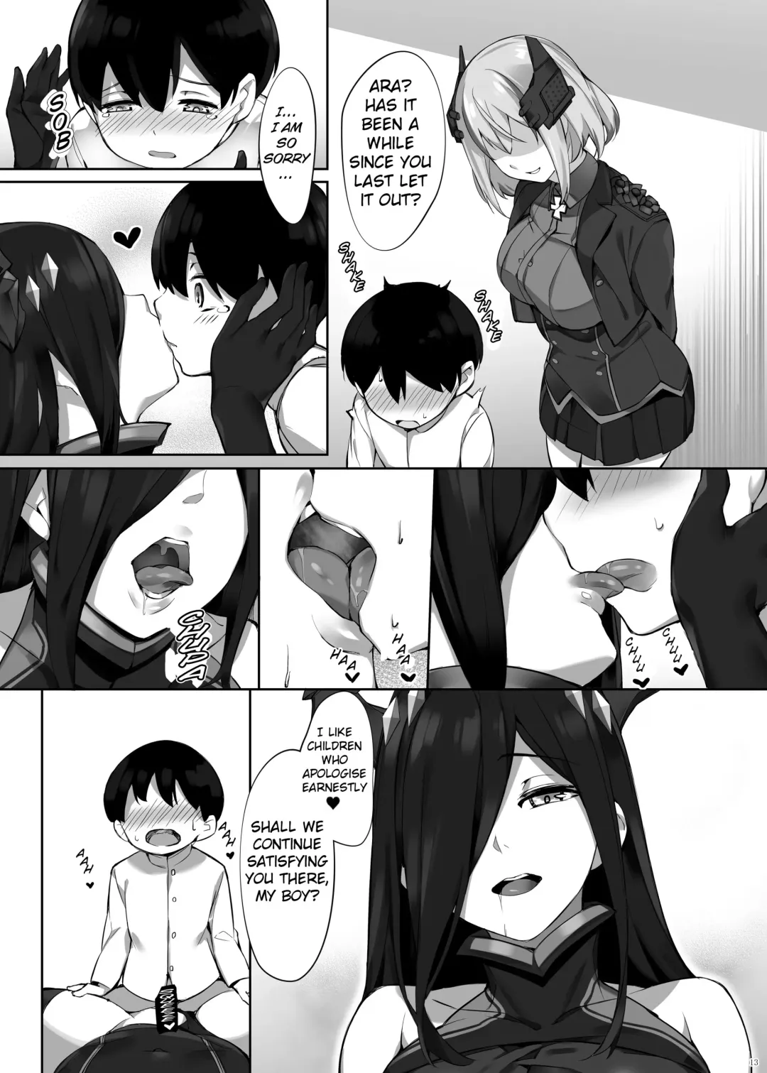 [Naha 78] Friedrich no Shota Ama Haha Indeki | Friedrich's Motherly Spoiling of a Shouta Fhentai - Page 13