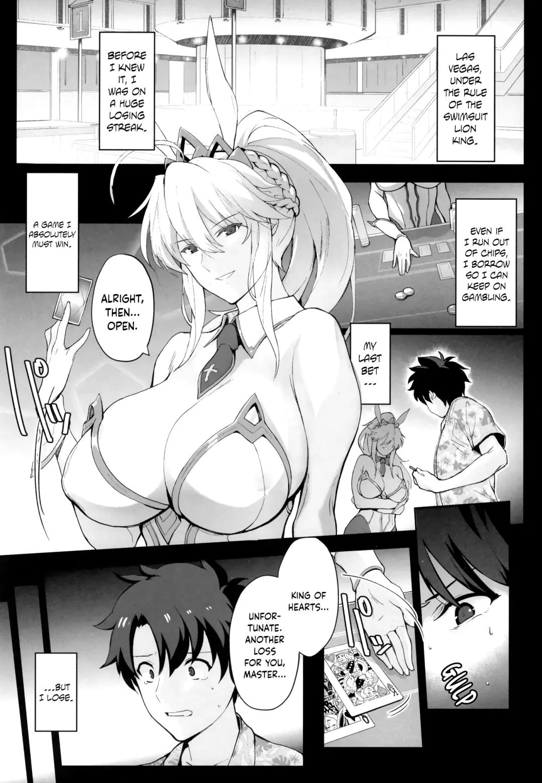 [Yodare - Yukisaki Miale] Mizugi Sakuseiou ni wa Katenai | Can't Win Against the Swimsuit Cum-Draining King Fhentai.net - Page 3