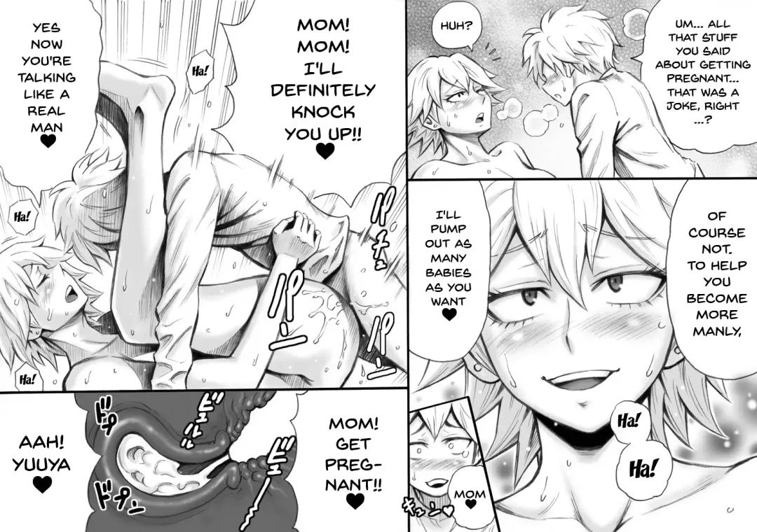 [Daigo] Motoyan no Kaa-chan to Kozukuri Koubi | Having Baby-Making Sex With a Former Delinquent Mother Fhentai - Page 14