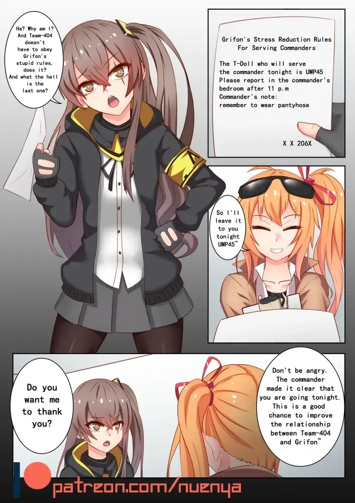 Read [Nuenya] One night with UMP45 - Fhentai.net