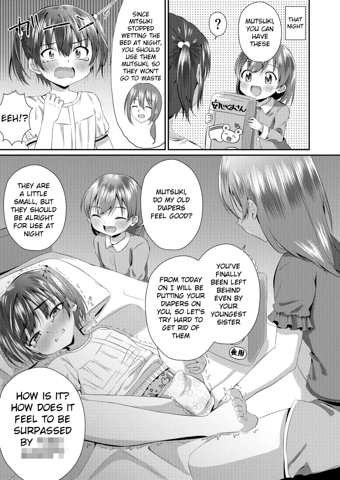 [Kosuke Poke] Onii-chan Omutsu Nuretenai? | Big Bro, Is Your Diaper Wet? Fhentai.net - Page 12