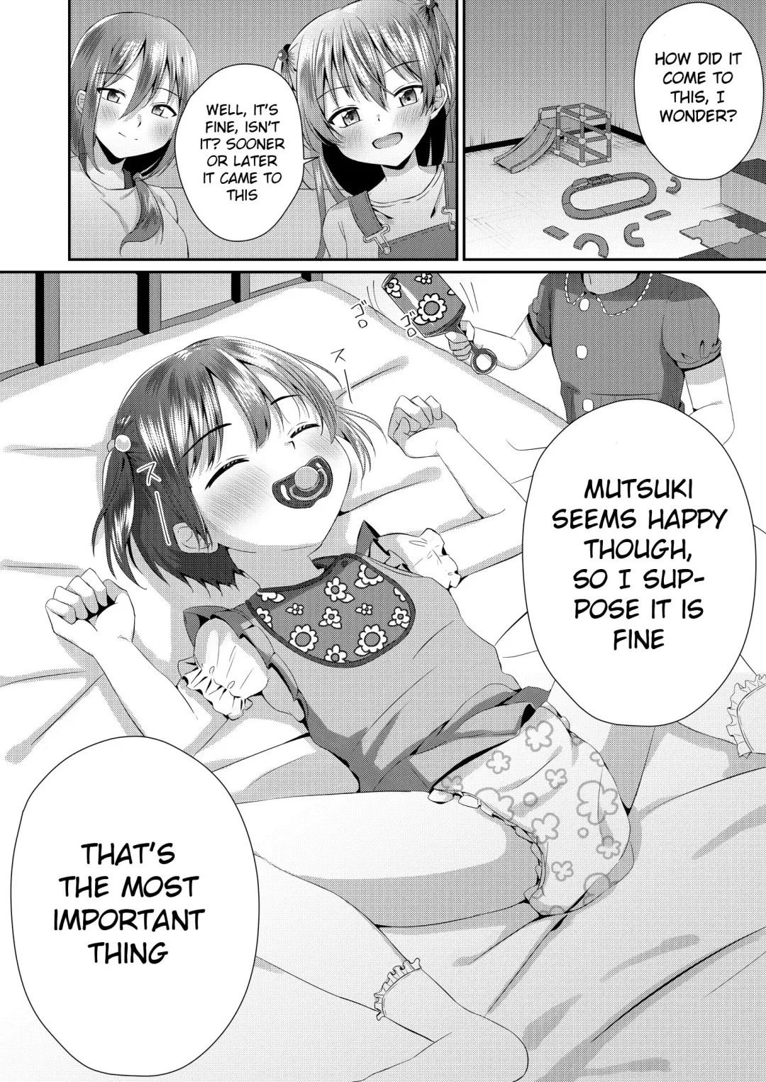 [Kosuke Poke] Onii-chan Omutsu Nuretenai? | Big Bro, Is Your Diaper Wet? Fhentai.net - Page 15