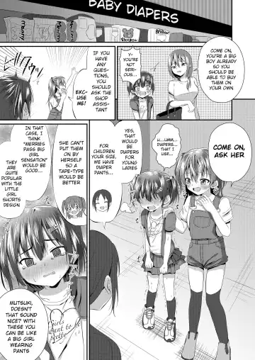 [Kosuke Poke] Onii-chan Omutsu Nuretenai? | Big Bro, Is Your Diaper Wet? Fhentai.net - Page 10