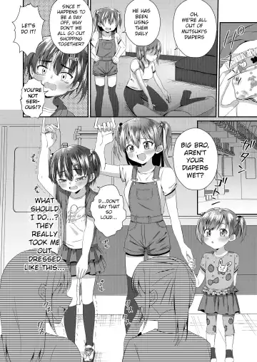 [Kosuke Poke] Onii-chan Omutsu Nuretenai? | Big Bro, Is Your Diaper Wet? Fhentai.net - Page 9