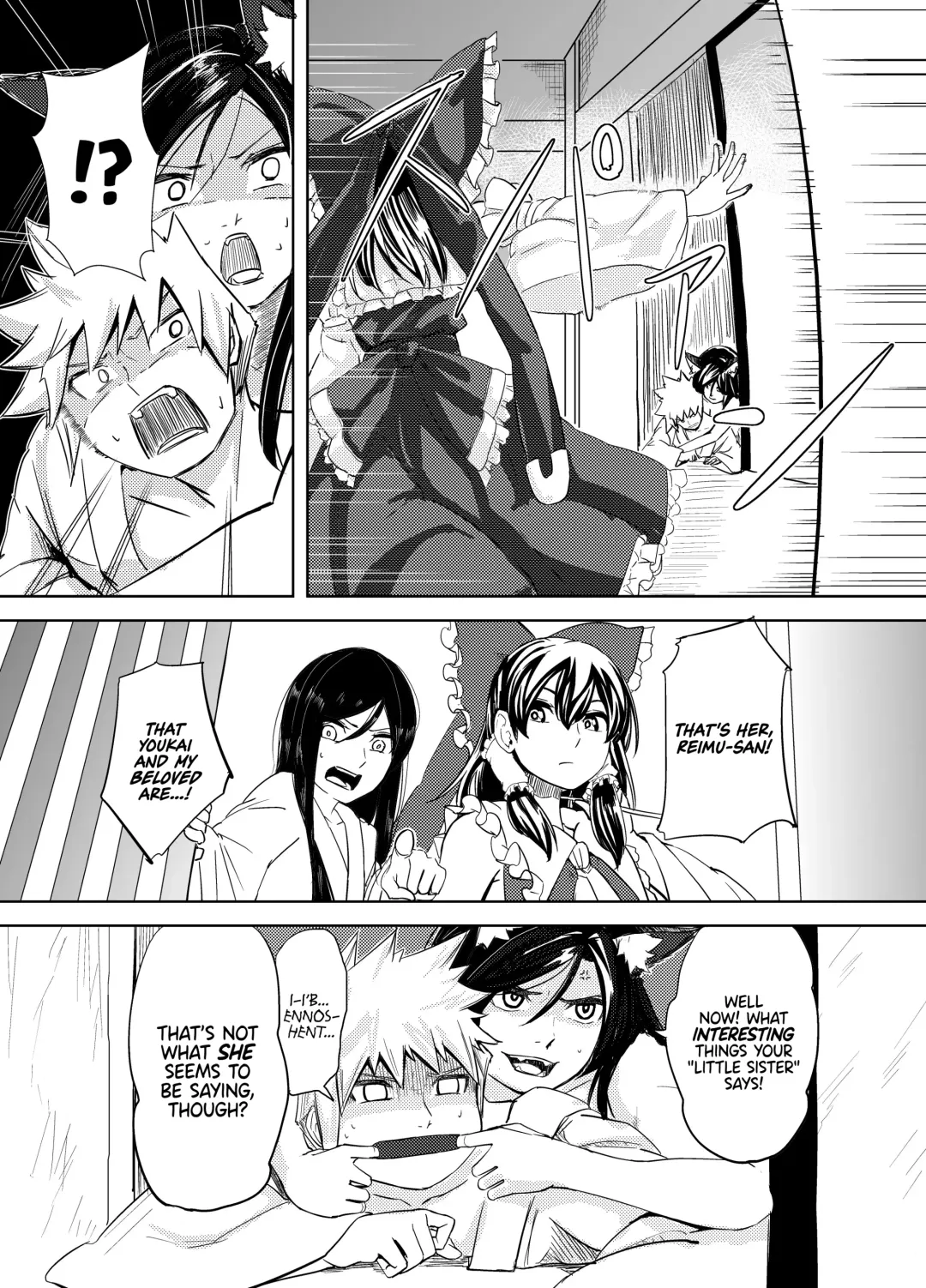 [Tenamaru] Kumo no Kire Ma ni | One Cloudy Day Fhentai - Page 22