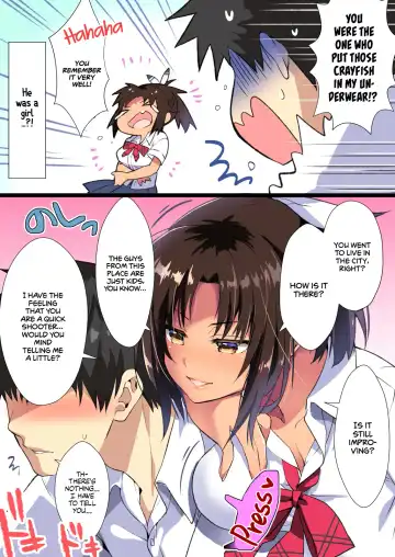 [Ariko Youichi] Inaka Osananajimi wa Hatsujouchuu! ~Muchimuchi Dosukebe Bitch ni Seichou Shita Osananajimi to Namahame Seikatsu~ Fhentai - Page 5