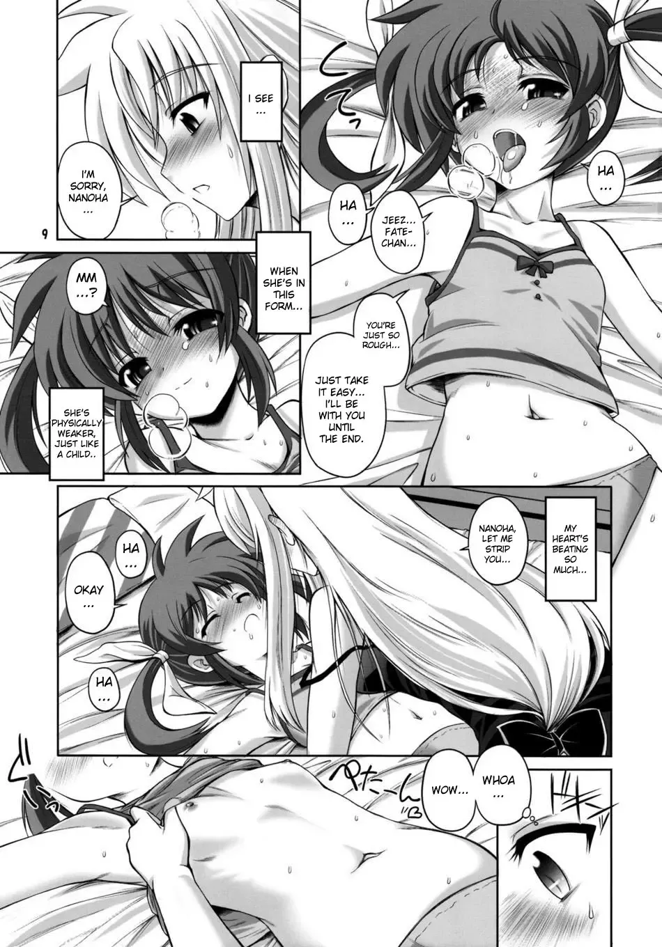 [Alpha Alf Layla] Otona Fate to Kodomo Nanoha Fhentai.net - Page 8